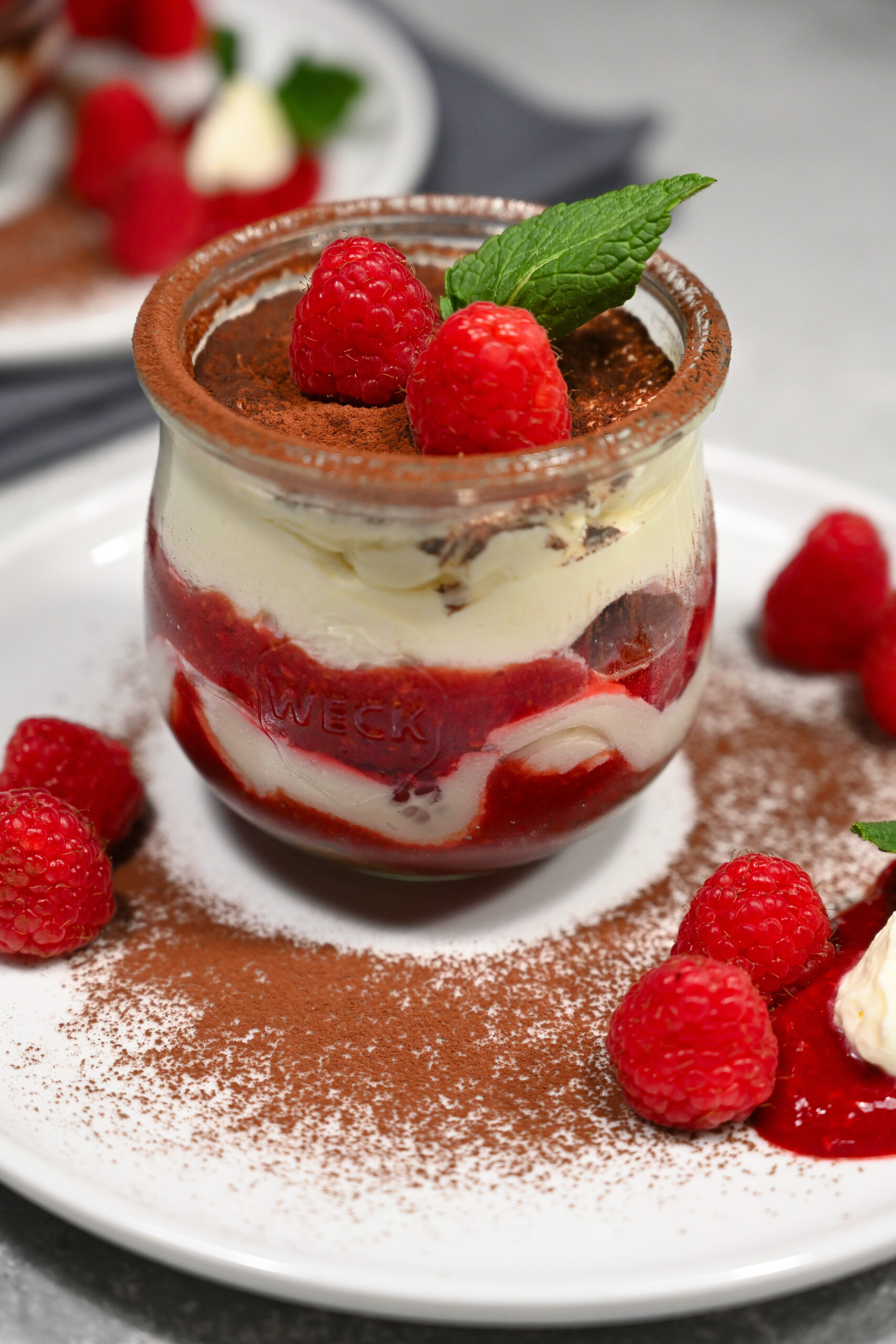 Himbeertiramisu Im Glas - Dinnerliebe